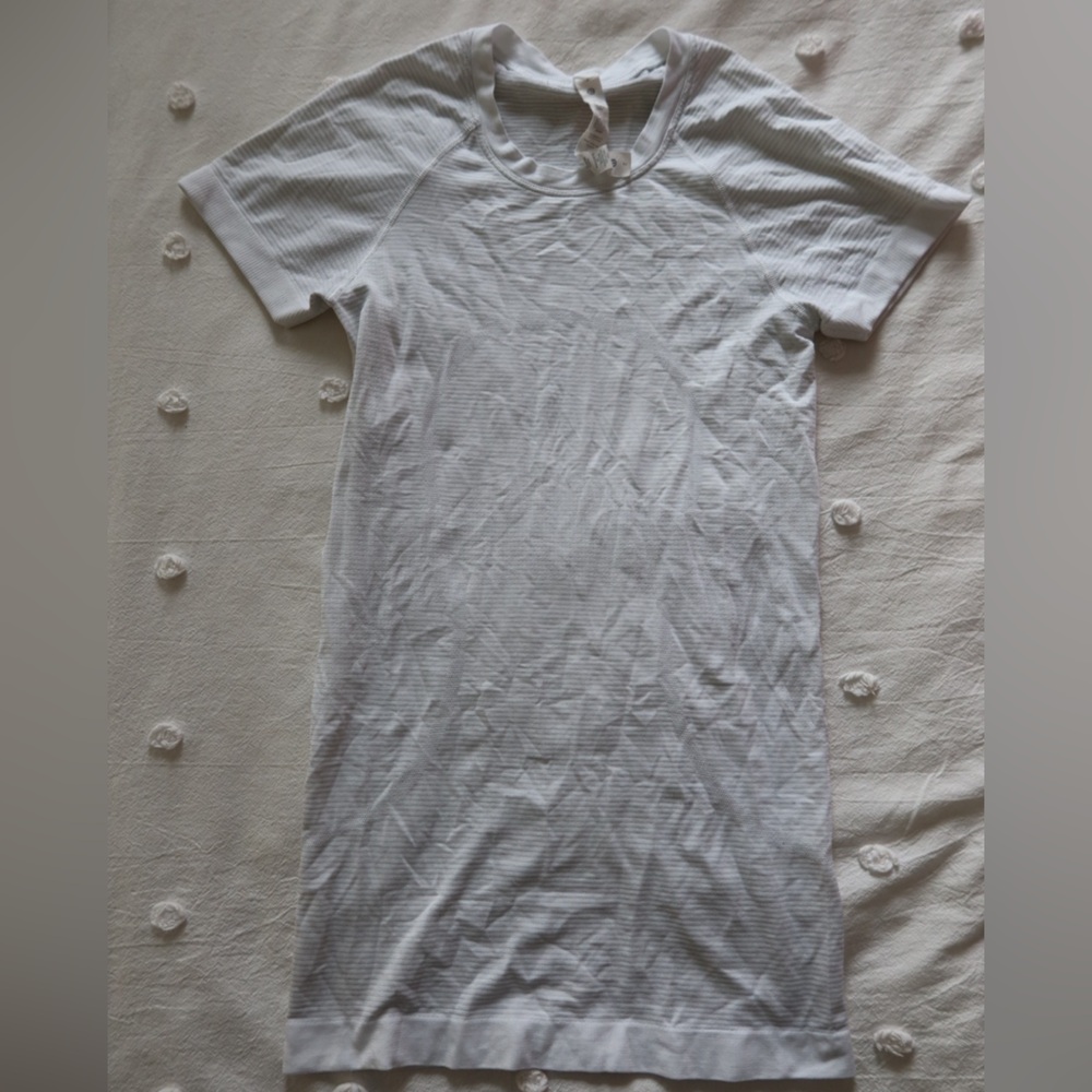 lululemon athletica White Short Sleeve Tee
